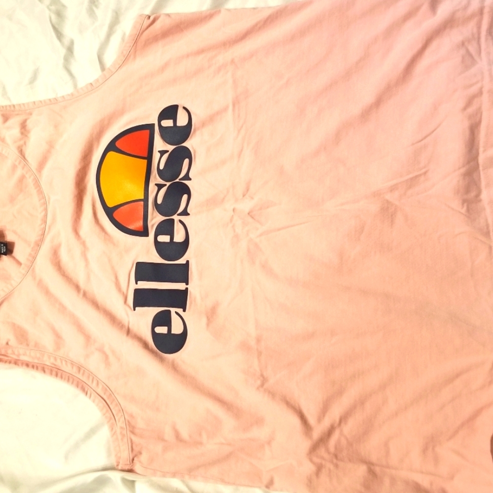 Ellesse women's pink tank large